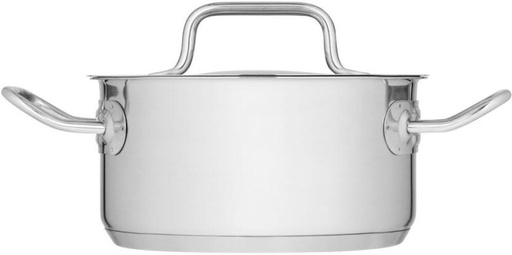 [PPNH4ZFZZSFRP4G4] Legend Professional Chef Casserole Pot with Lid 5.5 L capacity (Stainless Steel, Induction Bottom)