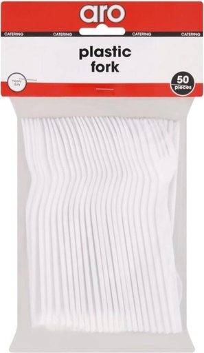 [CYSH4UYHWNVGPUZV] Aro Large High Spec Disposable Plastic Cutlery Set (Pack of 1)