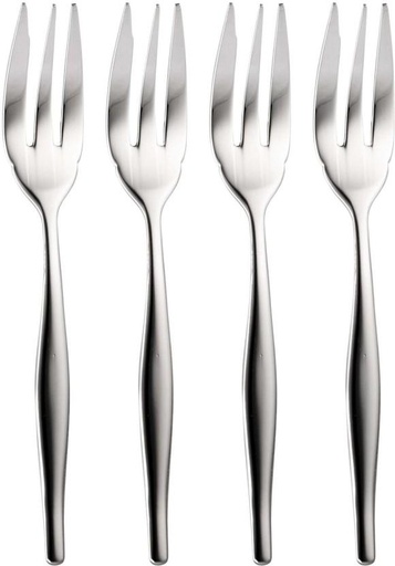 [CYSH4UYHVHEGXFGK] Eetrite 4 Pack Slimline Cake Stainless Steel Cutlery Set (Pack of 1)