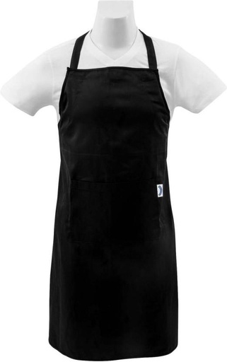 [APNHFZWZ3WH7E62Z] Bakers & Chefs Polyester Home Use Free (Black, Single Piece)
