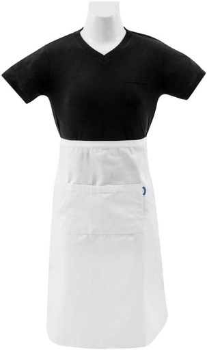 [APNHFZWZNACCDPKV] Bakers & Chefs Polyester Home Use Free (White, Single Piece)