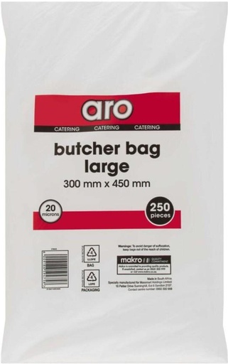 [GBAH2YX9V4KTZQPA] Aro Grocery Bag (Clear)