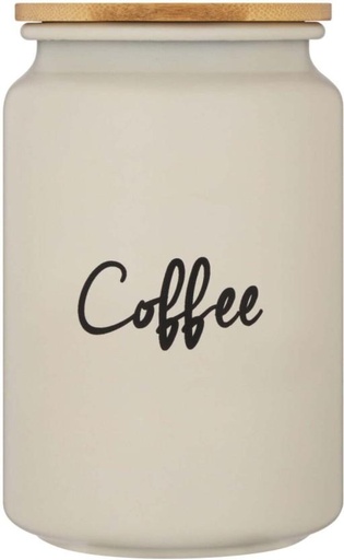 [CNRH7Z3AZSP9GJ2D] O2 Wooden Tea Coffee & Sugar Container  - 1850 ml (Beige)