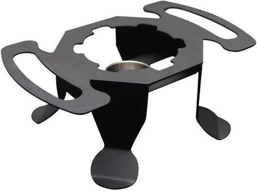 [KRKH52PH7NFTGQHE] Lk Products Potjie Holder Carbon Steel Utensil Kitchen Rack (Black)