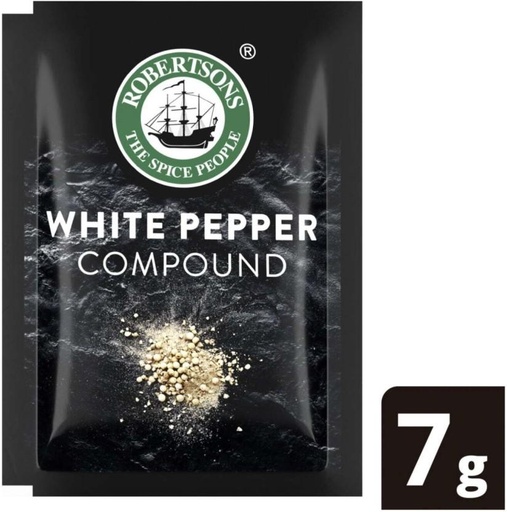 [HBSHFSZGSZWUFTJS] Robertson's White Pepper Compound (160 x 7 g)