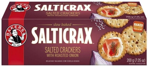 [CKBH4TVCTMM5FCFD] Bakers Salticrax With Roasted Onion Salted Biscuit (200 g)