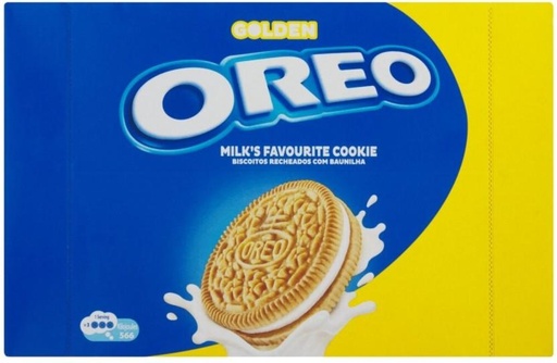 [CKBHFU62EYPRZUHC] Oreo Golden Milk's Favourite Cream Filled Biscuit (36.8 g, Pack of 12)