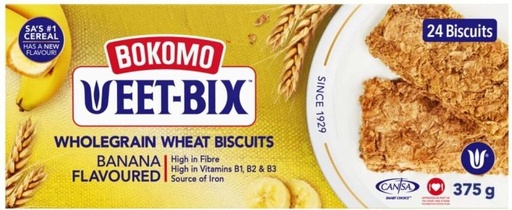 [CKBH7RJ6MTGXRCUH] Bokomo Wholegrain Wheat Biscuits High Fiber Biscuit (375 g)