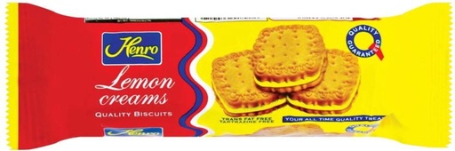 [CKBHFU62MUHNCY8H] Henro Lemon Cream Filled Biscuit (150 g, Pack of 12)