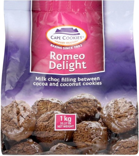 [CKBHFU62PXXPWVPN] Cape Cookies Romeo Delight Cookies (1 kg)