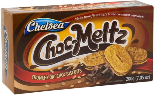 [CKBH7RJ6MGRW3E42] Chelsea Choc-Meltz Oatmeal Raisin Biscuit (200 g)