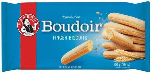 [CKBHFU62NU4GEZGW] Bakers Boudoir Finger Biscuits Plain Biscuit (200 g)