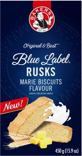 [RSKH9S4ZUYGTKYA9] Bakers Blue Label Marie Biscuits flavoured Milk Rusk (450 g)