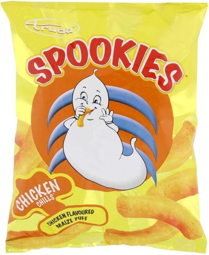 [CPSHFS7YHGDHGYBV] Spookies Chicken Chills Maize Puffs Puffcorn (12 x 50 g)