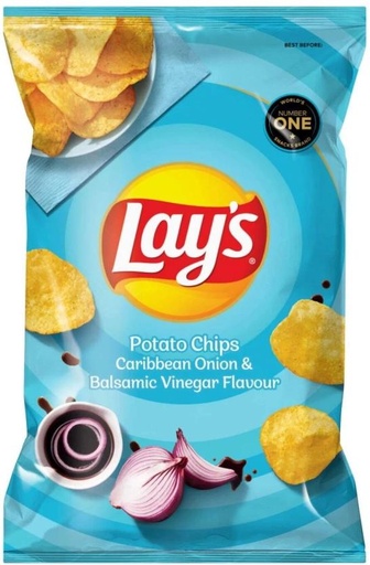 [CPSHFS7YFNY26J6S] Lay's Caribbean Onion & Balsamic Vinegar Chips (1 x 120 g)
