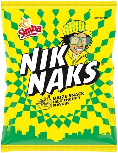 [CPSH4S5FMERBTZ3B] Simba Nik Naks Fruit Chutney Flavoured Maize Snack Puffcorn (1 x 135 g)