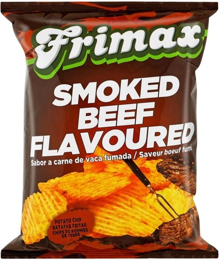 [CPSHFS7YZJYHGA45] Frimax Smoked Beef Chips (1 x 125 g)