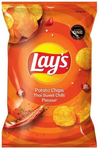 [CPSHFS7YEWYS3GXH] Lay's Thai Sweet Chilli Chips (20 x 120 g)