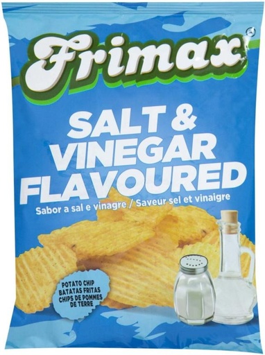 [CPSHFS7YYEVZSKXA] Frimax Salt & Vinegar Chips (1 x 125 g)