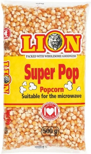 [PCOH7VTVDJXH2HMJ] Lion Super Pop Popcorn (500 g, Pack of 40)