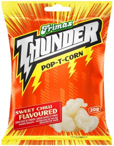 [CPSHBY57YMMCK6DM] Frimax Thunder Pop-T-Corn Sweet Chilli Sweet Chilli Popcorn (20 g)