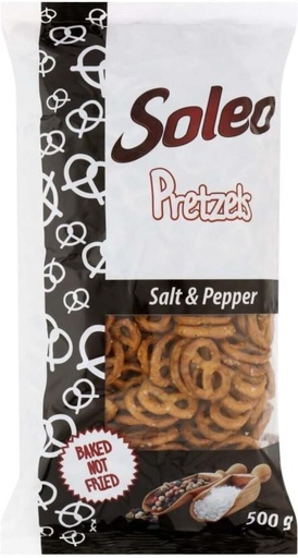 [SNSH4V35CFU2RSSJ] Soleo Pretzels Salt & Pepper (500 g)