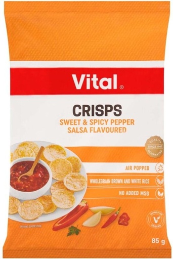 [SNSH26QXD5HJJ3JH] Vital Crisps Sweet Spicy Pepper Salsa (85 g)