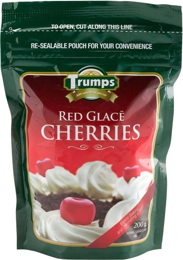 [NDFH22YFBQJ2HERJ] Trumps Cherries Red Baking Cherries (200 g)