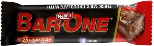 [CHOH26PHDGZ5NPYH] Nestle Bar One Milk Chocolate Bars (24 x 21 g)