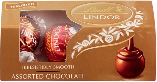 [CHOH26PHCR5HT7MC] Lindt Lindor Irresistibly Smooth Assorted Chocolate Milk Chocolate Bars (37 g)