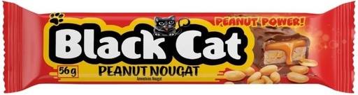 [CHOH5MX4AQJ5S7SF] Black Cat Peanut Power Nougat Bars (40 x 48 g)