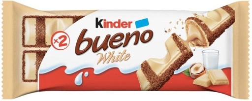 [CHOH7KQXVZPZGWD5] Kinder Bueno White White Chocolate Bars (43 g)