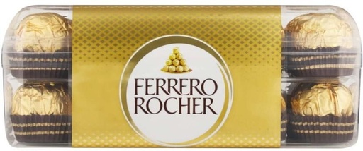 [CHOH26PHHXFVZUGB] Ferrero Rocher 30 Piece Gift Box Milk Chocolate Truffles (375 g)