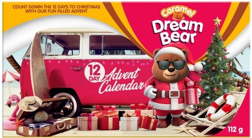 [CHOH7KQXHANWRUHY] BEYERS Bear Advent Calendar Caramel Dark Chocolate Truffles (112 g)