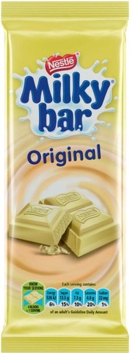 [CHOH26PHCMUCRHVZ] Nestle Milkybar Original White Chocolate Slabs (80 g)