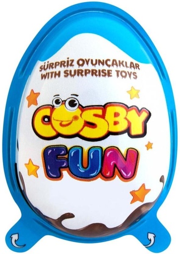 [CHOH26PHNZX4KUCK] Cosby Fun Suprise Boys Toy White Chocolate Fudges (20 g)