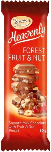 [CHOH26PHPVKHWBDT] Beacon Heavenly Forest Fruit & Nut Fruit and Nuts Chocolate Slabs (80 g)