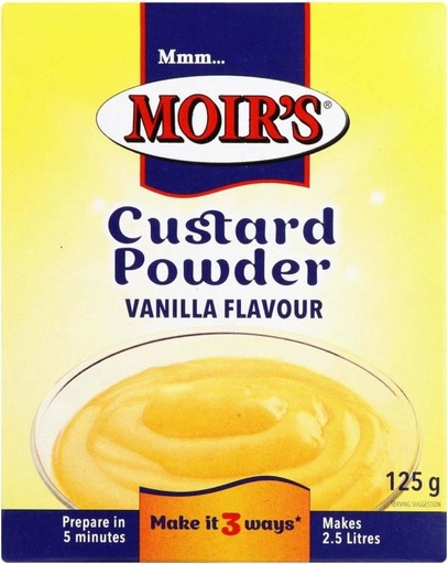 [BITH7SK9HVSBCMDK] Moir's Vanilla Flavour Custard Powder (125 g)