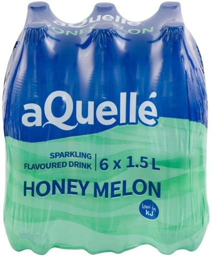 [WERHFQSDWA3FEJSH] aQuelle Sparkling Honey Melon Flavoured Water (6 x 1.5 l)