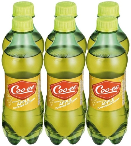 [ADKH4QPZXCFMUNCE] Coo-Ee Apple Flavoured Soft Drink (6 x 300 ml)