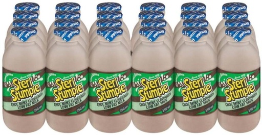 [MLKH9H56YV4EJEEX] Steri Stumpie Flavoured Low Fat Milk, Choco Mint Flavour (24 x 350 ml)