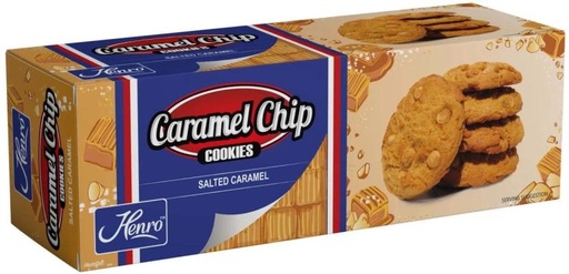 [CKBH9K375MHHBVHZ] Henro Salted Caramel Cookies (160 g, Pack of 12)