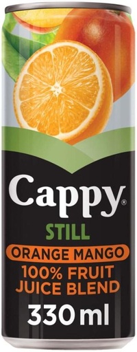[DKJHFRU4ZGNGQGWZ] Cappy Still Orange Mango 100 % Fruit Juice Blend (330 ml)