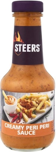 [SKPHFHDSJ7GFZDNY] Steers Creamy Peri Peri Sauce Sauce (375 ml)