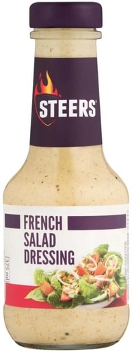 [SKPHFHEY9SJEZU6Y] Steers French Salad Dressing Sauce (375 ml)