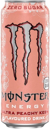 [ESMHDU9FAZSWYFHG] Monster Ultra Keen Energy Drink (Peachy Flavoured, 500 ml)