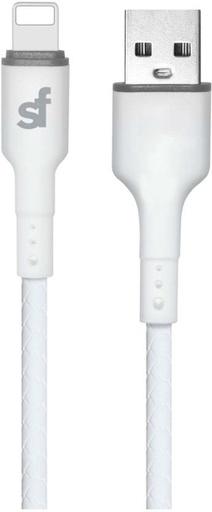 [DTCH2BRH9WF59EDY] Superfly USB Type A To USB Type C 2 m USB-C to USB-C Cable (Compatible with MP3 Player, Mobile, White, One Cable)