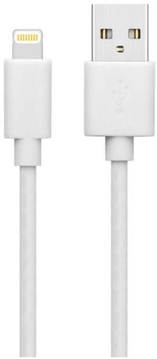 [DTCH2BS2UGFHXG3K] Snug USB Type A To Lightning 1.2 m MFI Lightning Cable (Compatible with Mobile, Tablet, White, One Cable)