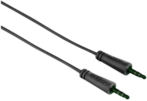 [DTCH4V5HM4GZ36PH] Hama 3.5mm Jack To 3.5mm Jack 3 m Audio Cable (Compatible with Mobile, Tablet, Black, One Cable)