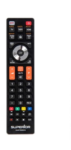 [RCRH5HZQKHUJMSU2] SUPERIOR Universal  Remote Samsung Remote Controller (Black)